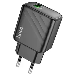 МЗП Hoco CS21A Rich QC3.0 18W (1USB-A) Black