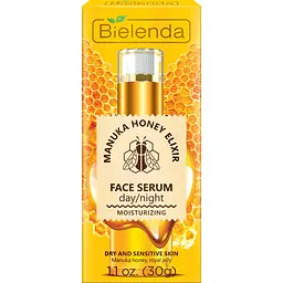 Сироватка Bielenda Manuka Honey Nutri Elixir поживна та зволожуюча 30 мл - мініатюра 3