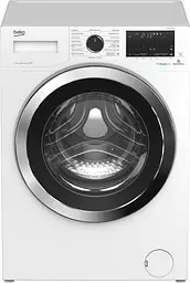 Пральна машина Beko з фронтальним завантаженням WUE7636XCW, 7кг, 1200, A+++(-10%), Пара, 45см, Дисплей, SMART, Інвертор, Білий + хром.люк (WUE7636XCW)