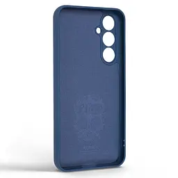 Силиконовый чехол для Samsung Galaxy S23 FE 5G (SM-S711), Icon Ring, синий, панель-накладка, с кольцом-подставкой на 360°, противоударный, возможность использования магнитных держателей, ArmorStandart (ARM72789) - мініатюра 2