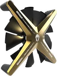 Вентилятор Alseye X12 Golden WK Push ARGB Black (AS.04.03.0024) - мініатюра 3