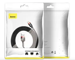 Кабель Baseus Cafule lightning зі швидким заряджанням 2 A 2 м - мініатюра 5