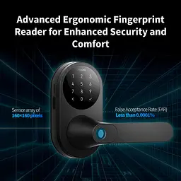 Розумний замок Aqara Lock U300 Black (DL-D02D) EU [128565] - мініатюра 5