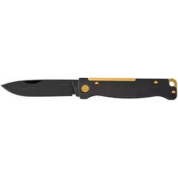 Ніж Boker Plus Atlas Чорний Stonewash Brass