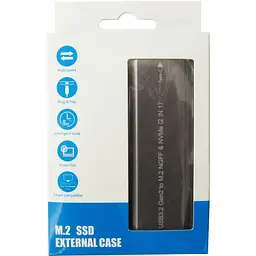 Зовнішня кишеня Dynamode M.2 SSD NVMe/SATA combo USB3.1 GEN2 USB-C (DM-CAD-SSD05) - мініатюра 5