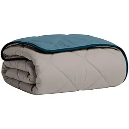 Покривало Cosas TAUPE STONE CS9 200х220 см стьобане двостороннє на ліжко та диван (Blanket_84Quartz_68Sky_kt_110Ocean_200x220)