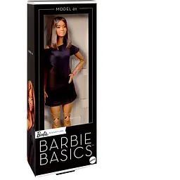 Лялька Barbie Signature Basics №1 брюнетка з каре (JBH72) - мініатюра 13