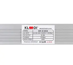 Блок живлення 100W 48V IP20 KLOODI KDPS-GC 100 48V - мініатюра 2