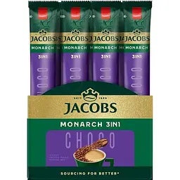 Кавовий напій Jacobs 3 в 1 Choco 15 г х 24 шт. - мініатюра 3