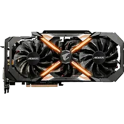 Відеокарта GeForce GTX 1080 Ti 11GB Gigabyte Aorus (GV-N108TAORUS-11GD) Б/В - мініатюра 2