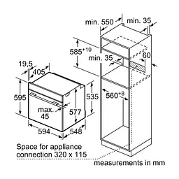 Духова шафа Bosch HBG7764B1 - мініатюра 7
