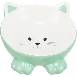 Миска Trixie Котик для кішок, ергономічна, керамічна, 14 см, 150 мл - мініатюра 3