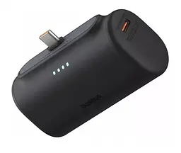 Магнітний бездротовий павер банк Baseus Compact Power Bank Type-C Edition 5000mAh 20W чорний P10068306113-00 - мініатюра 3