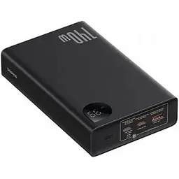 Портативна батарея Baseus Adaman Digital Display 140 W 24000mAh чорна P10021508113-00 - мініатюра 3