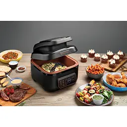 Мультипіч Russell Hobbs SatisFry Air&Grill 1745 Вт чорно-помаранчева (26520-56) - мініатюра 15