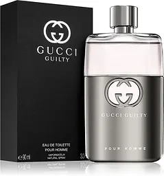 Оригінал Gucci Guilty Pour Homme 90 мл Туалетна вода - мініатюра 2