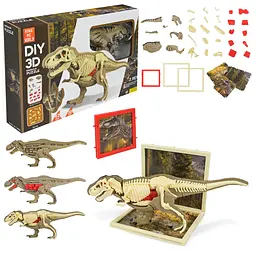 Збірний 3D-пазл скелет Тиранозавра Рекса Dinosaur puzzle (310B-1)