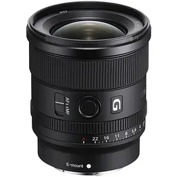 Об'єктив Sony FE 20mm f/1.8 G (SEL20F18G.SYX) [115370]
