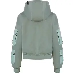 Толстовка Rehall Cargi Womens L Сірий-Зелений - мініатюра 2