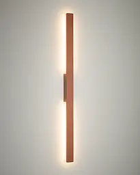 Світильник вуличний настінний Nowodvorski 11557 Demi LED M 1x18W 3000K 1200Lm IP54 цегляний - мініатюра 2