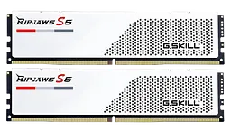 Оперативна пам'ять G.Skill 32GB (2x16GB) DDR5 5600MHz Ripjaws S5 White (F5-5600J3636C16GX2-RS5W)