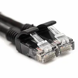 Патч-корд PowerPlant 15м, UTP, cat.5e, CU, black (CA911660)