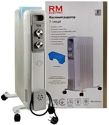 Радіатор масляний RM Electric RM-02001e (7 секцій, зволожувач повітря, сушарка) - мініатюра 3