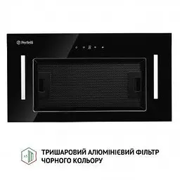 Витяжка вбудована Perfelli BIS 5684 BL 1000 LED - мініатюра 4