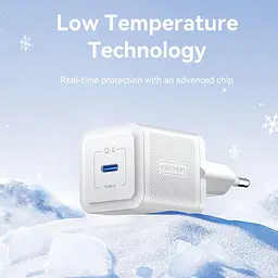 Зарядний пристрій 1xUSB-C 20W GaN+USB-C cable М-М Білий Vention - мініатюра 9