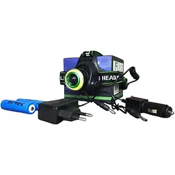 Ліхтар на голову Head Lamp WD 419 Cree T6 акумуляторний для риболовлі 18650 х 2 - мініатюра 7
