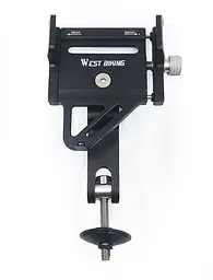 Велосипедний тримач для телефону West Biking YP0719360 5,5-10 см алюм. чорний (G0001280)