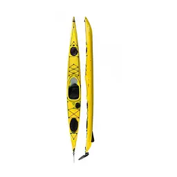 Каяк Zegul Reval PE LV RudderSkeg Yellow (1053-107461)