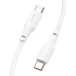 Кабель HOCO X93 Type-C to Type-C Force fast charging data cable 1 метр 60 вт белый - миниатюра 5