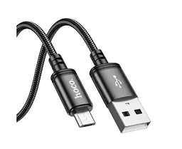 Кабель Hoco X91 microUSB 3 метри штекер мікро - нейлонове оплетення