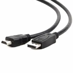 Кабель мультимедійний DisplayPort M to HDMI M 1.0m Cablexpert (CC-DP-HDMI-1M) - мініатюра 2