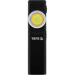 Ліхтар-міні діодний тонкий YATO від акумул. Li-Po 3.7 V 450 mA освітл. - 500/300/100/30 Lm (YT-085608)