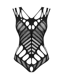 Obsessive B139 crotchless teddy S/M/L - мініатюра 3