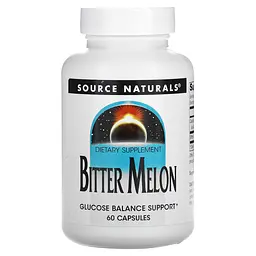 Екстракт гіркої дині, Bitter Melon, 60 капсул Source Naturals vit0002868