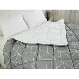 Ковдра силіконова зимова Руно Crystal Grey 172х205 см сіра - мініатюра 6