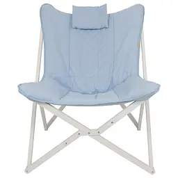Крісло розкладне Bo-Camp Gordes L Pastel Blue (1200371) - мініатюра 5