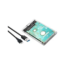 Кишеня зовнішня Dynamode 2.5" SATA HDD/SSD USB 3.0 Transparent (DM-CAD-25316) - мініатюра 6