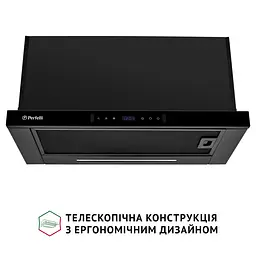 Витяжка телескопічна PERFELLI ISEO 6PWB NERO - мініатюра 8