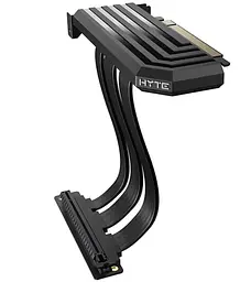 Райзер Hyte PCIE40 4.0 Luxury Riser Cable 200mm Black - мініатюра 3