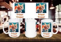 Чашка "Trippi Troppi" 425 мл Рожева