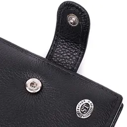 Чоловічий шкіряний портмоне ST Leather 12,2х10,3х2 см acs0028312 - мініатюра 3
