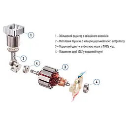 Компресор автомобільний Vitol 90 л (K-72) - мініатюра 4
