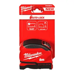 Рулетка AUTOLOCK MILWAUKEE (Gen 2), 8м (25мм) - мініатюра 3