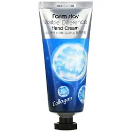Крем для рук FarmStay Visible Difference Hand Cream Collagen 100 мл - мініатюра 2