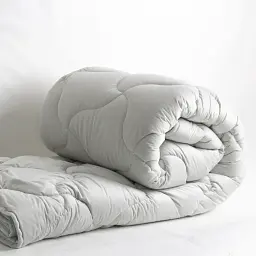 Ковдра ТЕП Velour велюр і мікрофібра світло-сіра 150x210 см - мініатюра 8