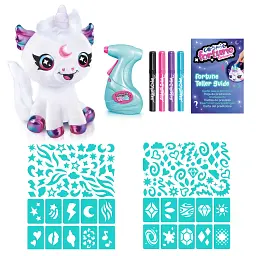 Набір Canal Toys DIY Airbrush Plush Єдиноріг Космік с сяючим рогом (AIR028) - мініатюра 7
